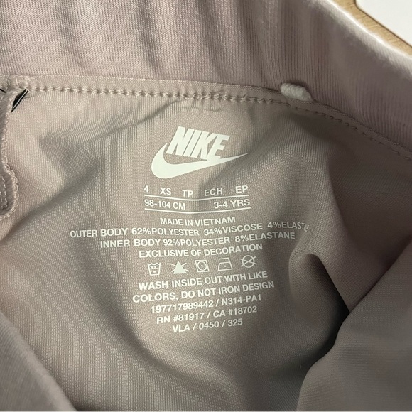Nike Kids Girls Varsity Prep Toddler Track Scooter Jacket and Skirt Set XS 3-4 - Picture 4 of 6